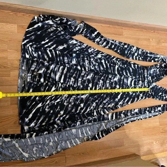 Ravon by Von Vonni Maxi Convertible Dress One Size Womens Zebra Animal Print - Picture 6 of 7